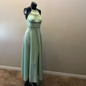 Pastel green 70’s vintage Fredericks of Hollywood